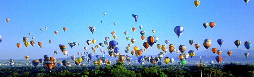 hot air balloons