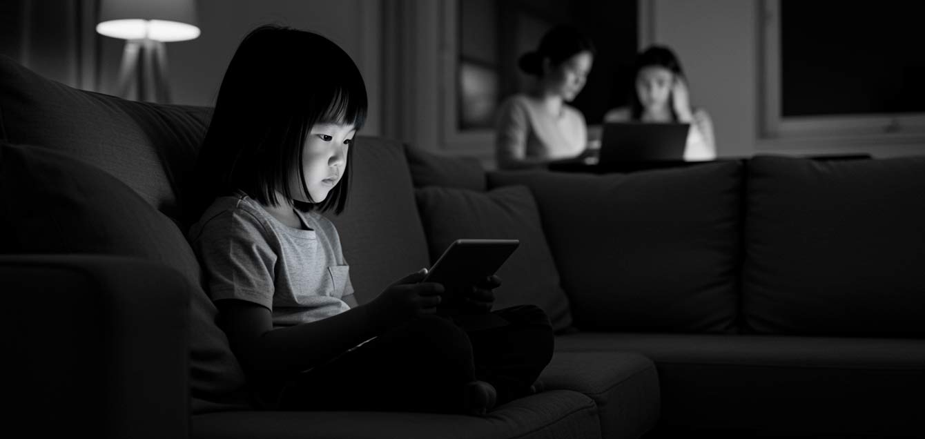 stress familial appareils numériques
