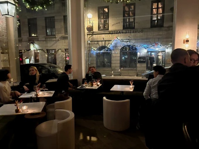 Buvette en soirée